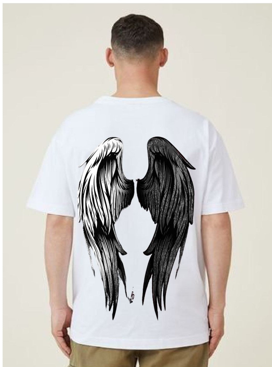 High-Quality Printed Tee - Wings