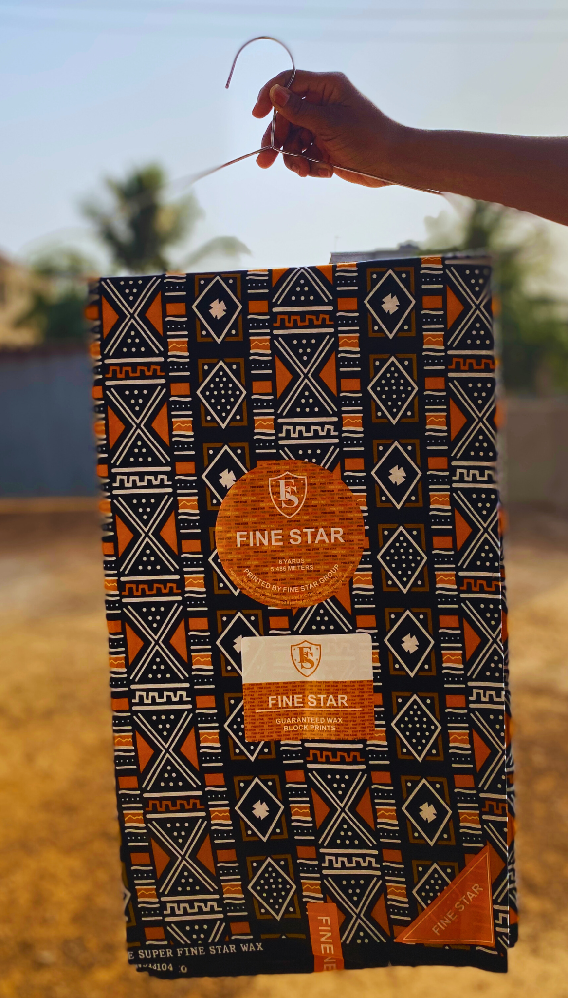 African Print Fabric - 6 Yards