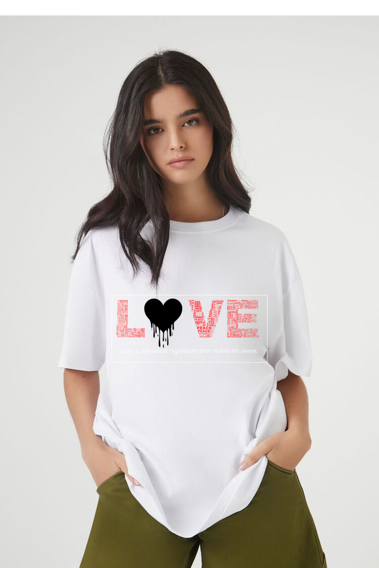 230 GSM White T-shirt