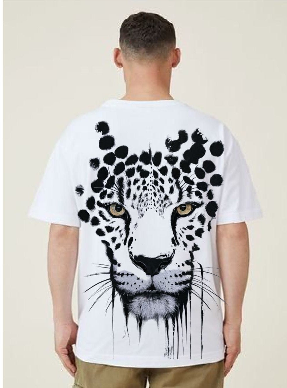 High-Quality Printed Tee - Beast