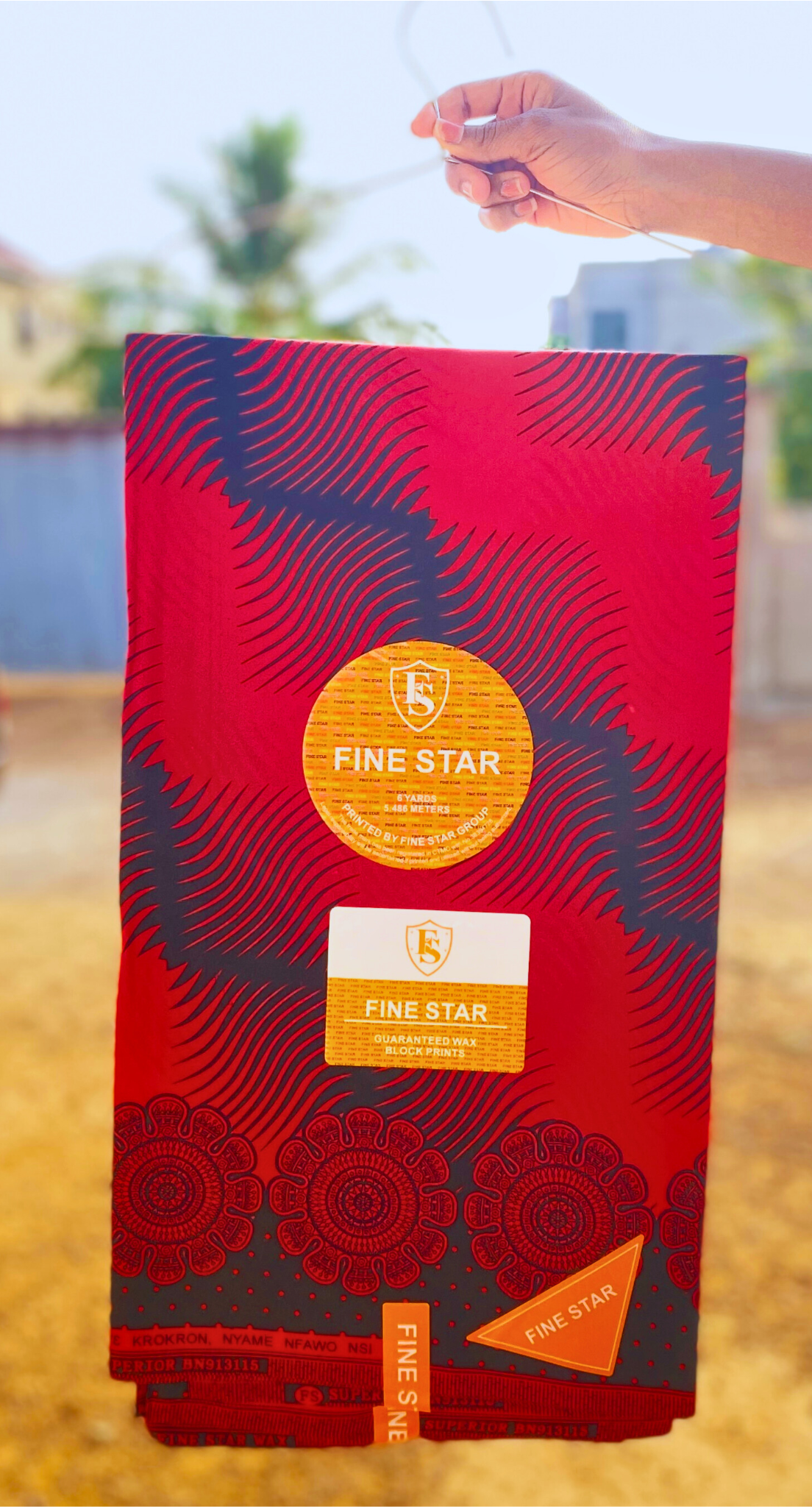 African Print Fabric - 6 Yards