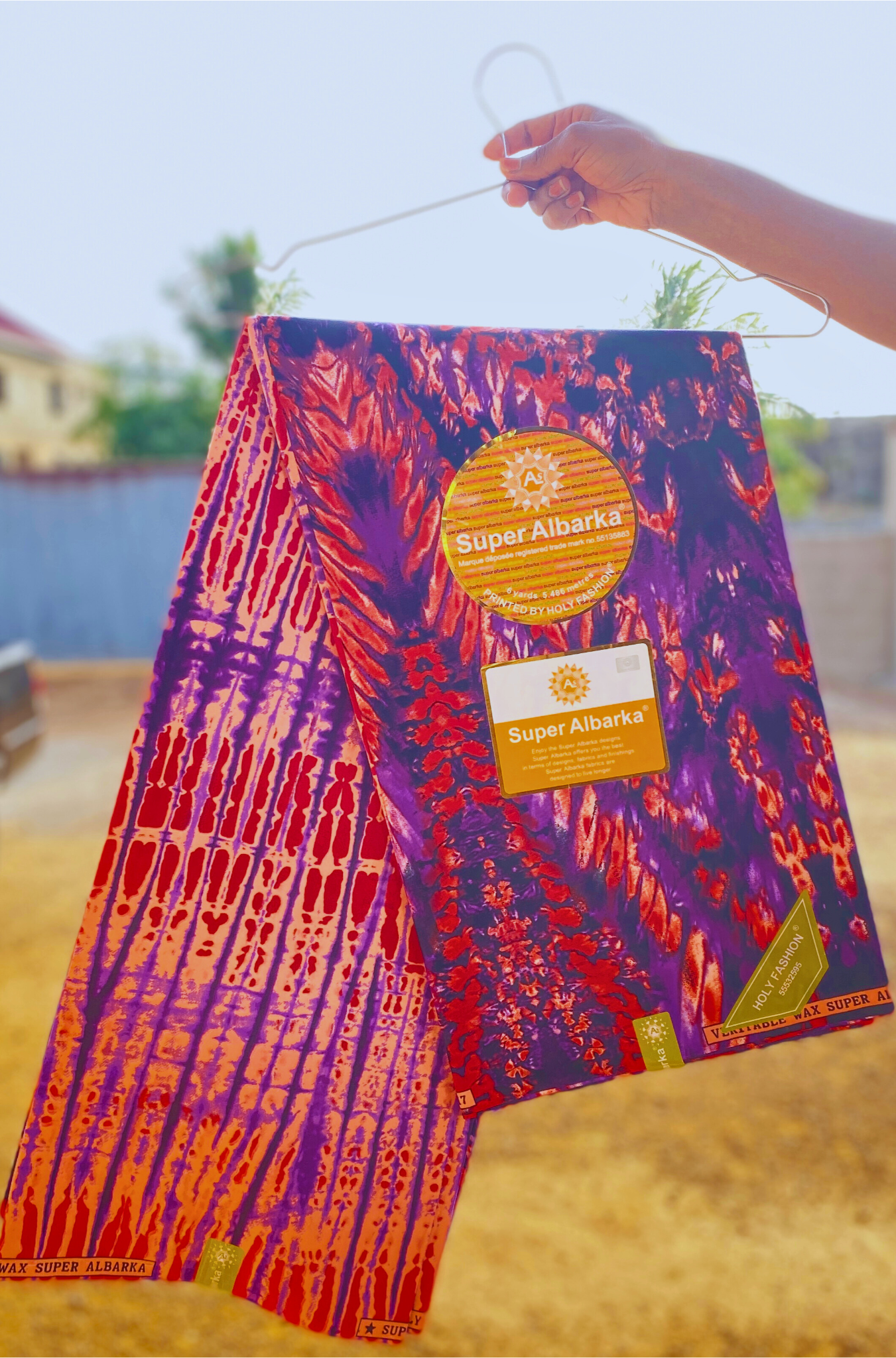 African Print Fabric - 6 Yards