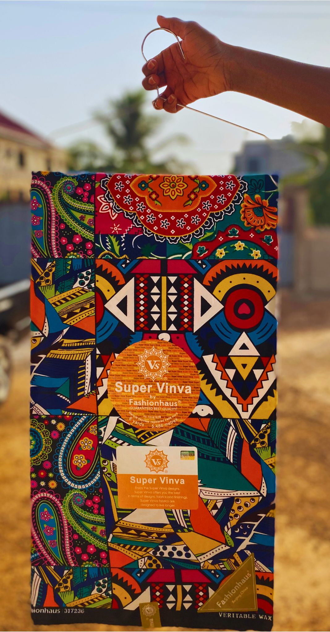 African Print Fabric - 6 Yards
