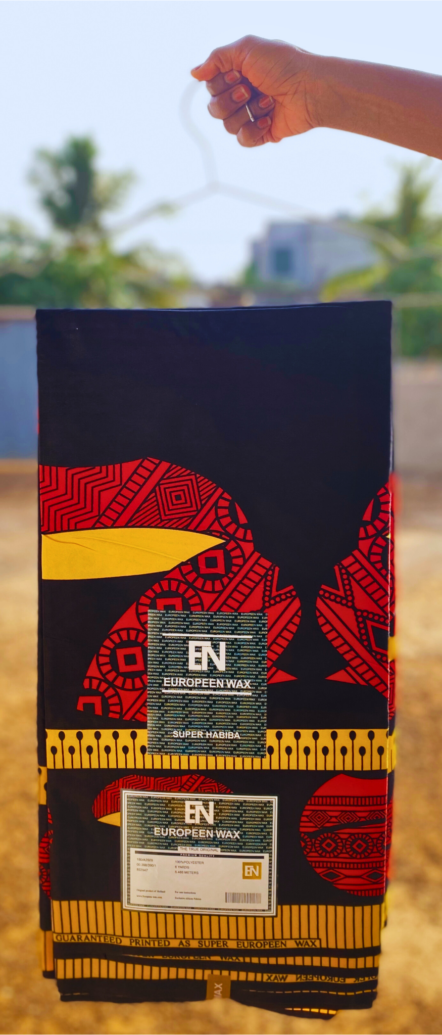 African Print Fabric - 6 Yards