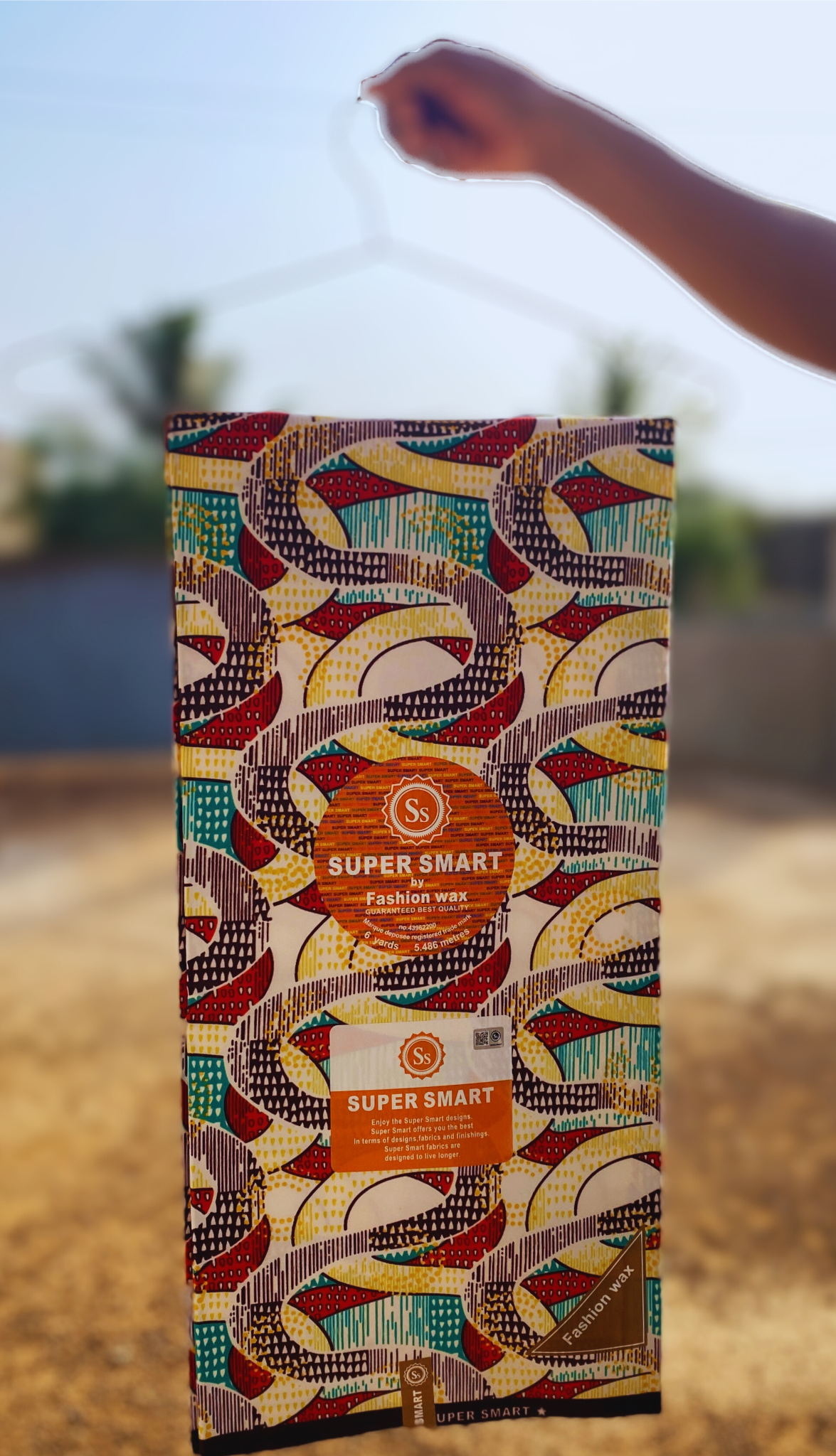 African Print Fabric - 6 Yards