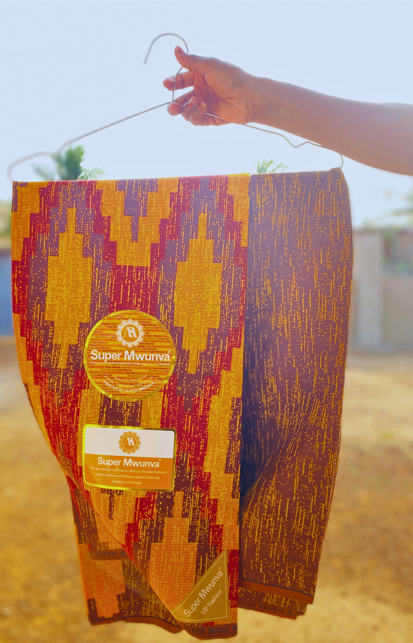 African Print Fabric - 6 Yards