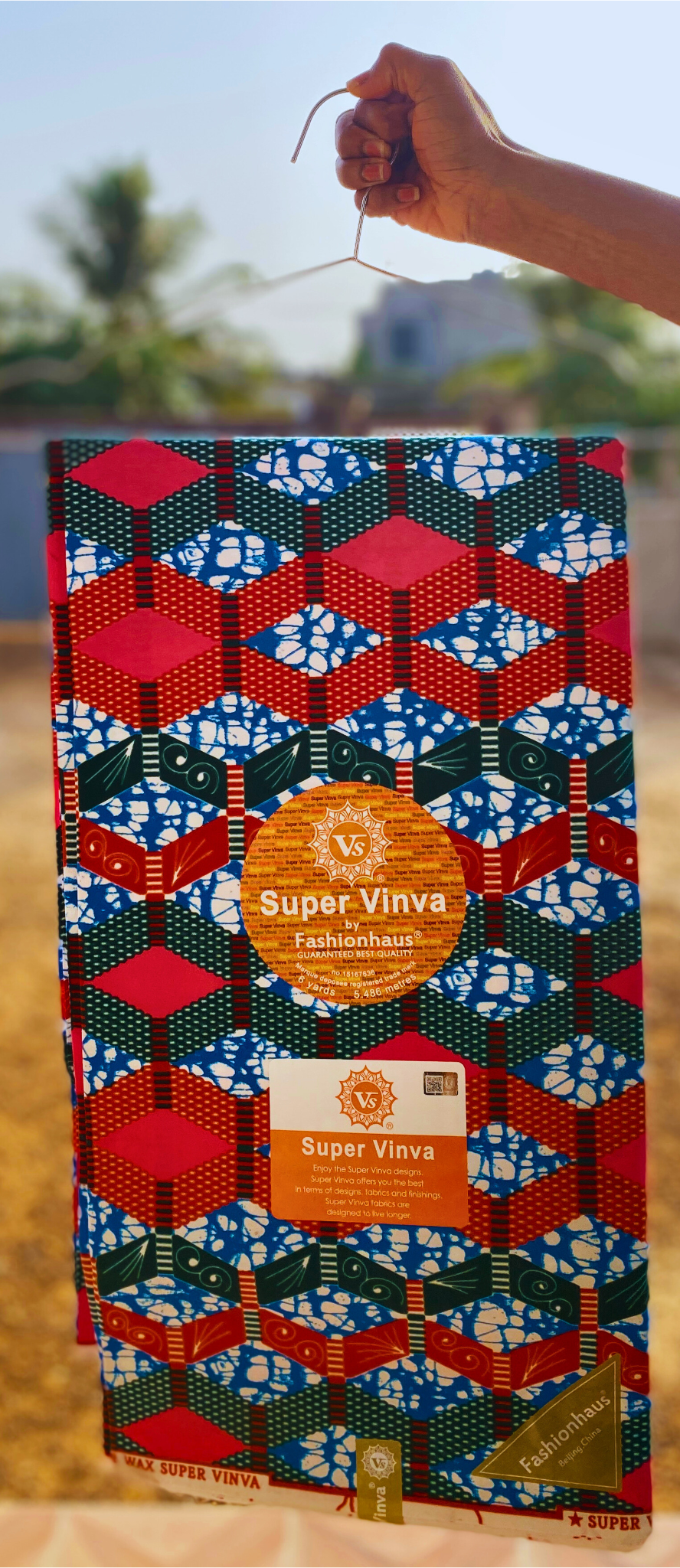 African Print Fabric - 6 Yards