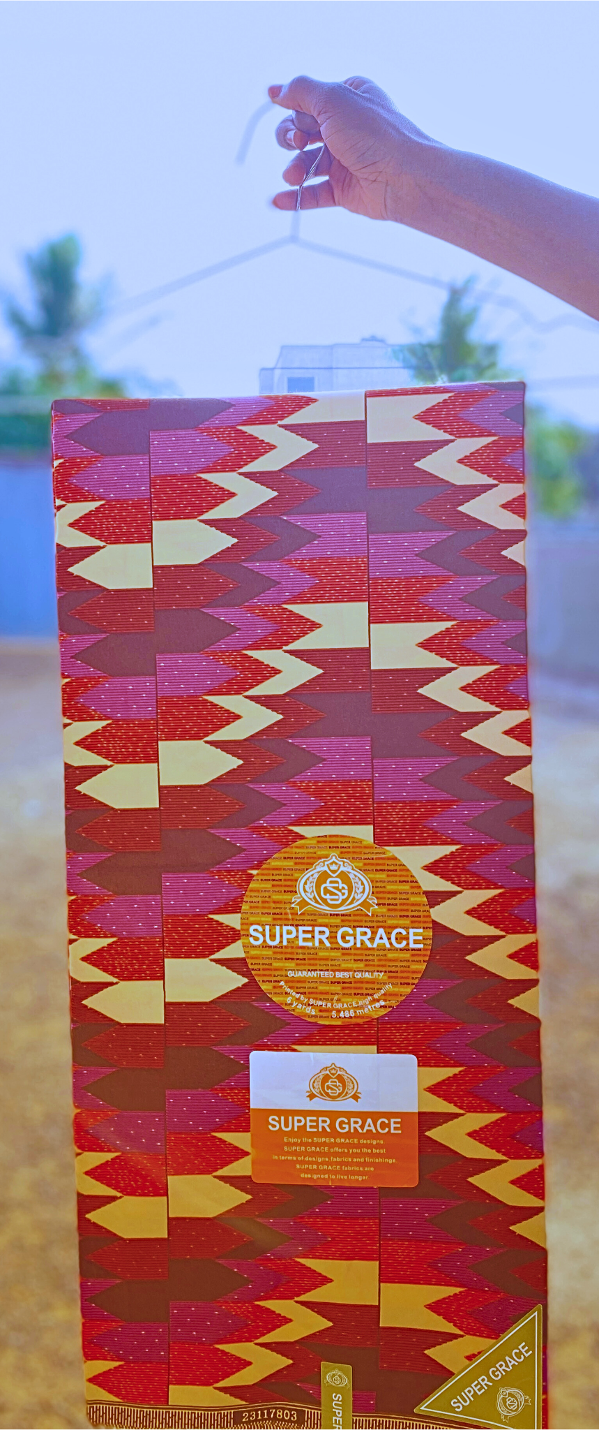 African Print Fabric - 6 Yards