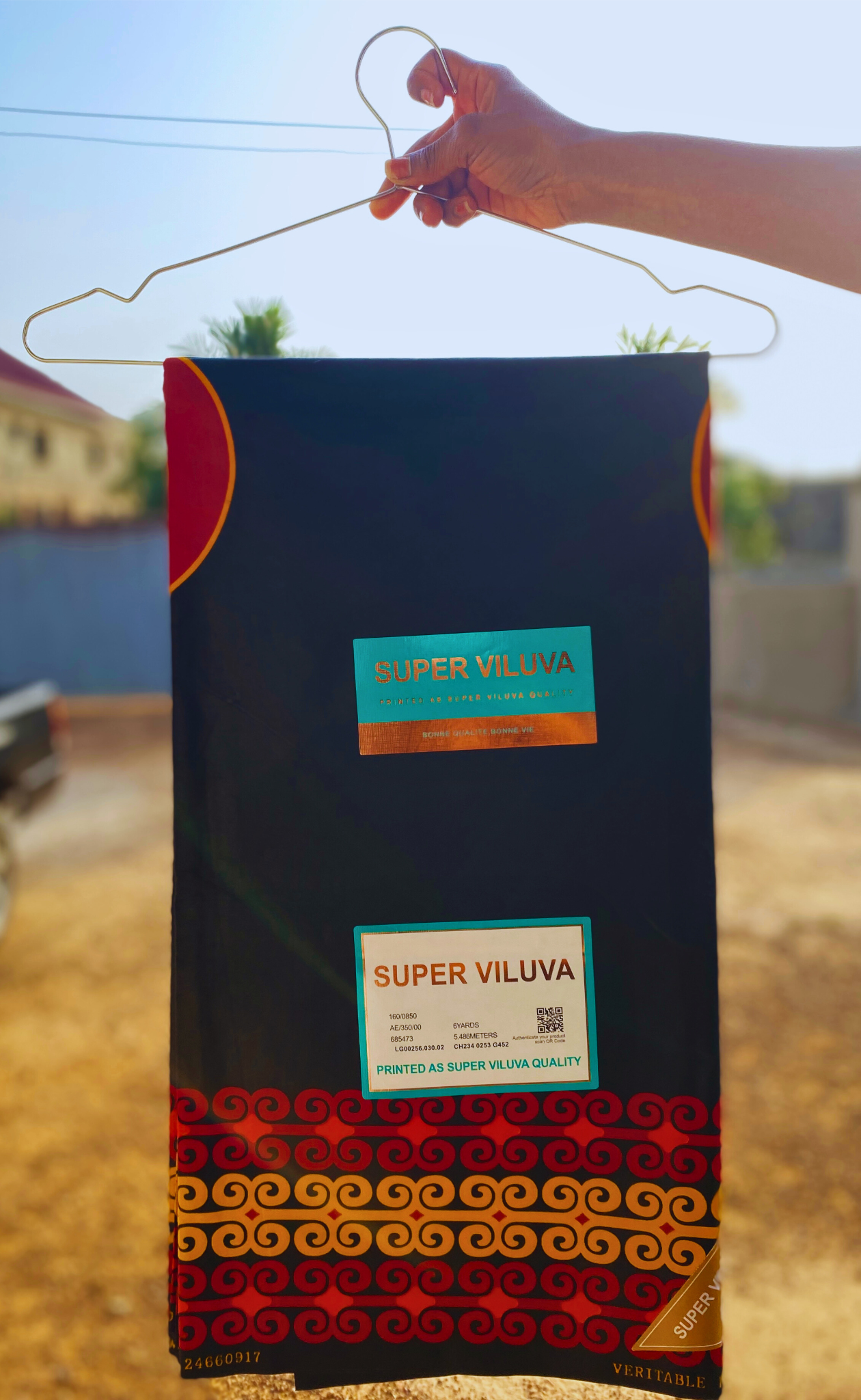 African Print Fabric - 6 Yards