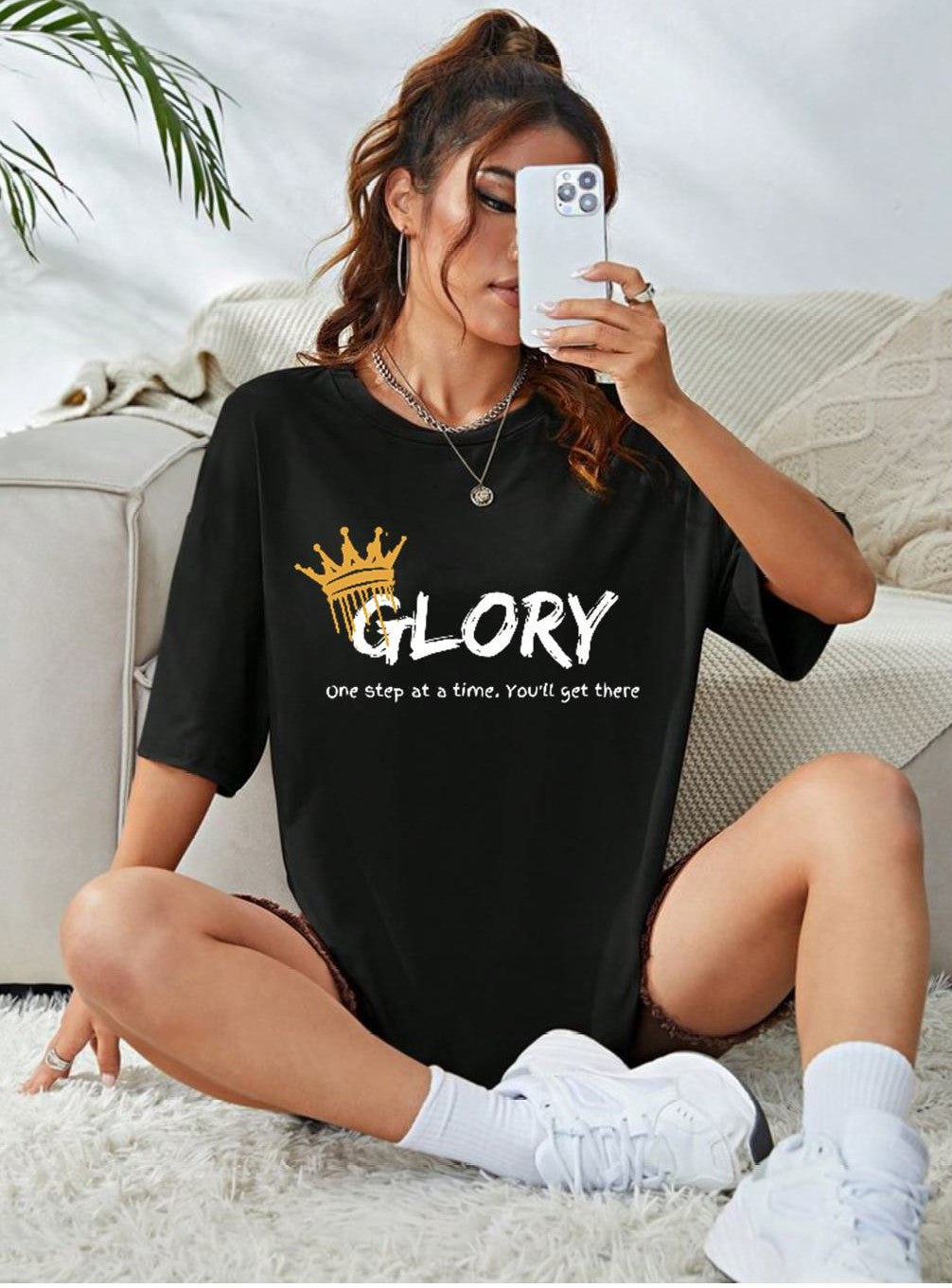 High-Quality Printed Tee - GLORY
