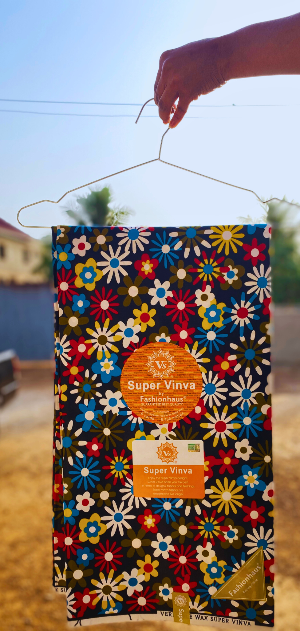 African Print Fabric - 6 Yards