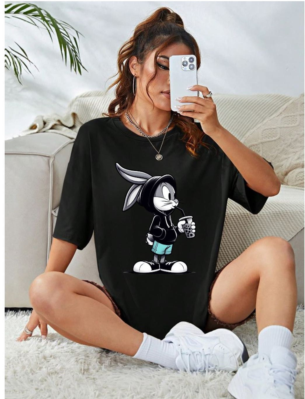 Personalized Print T-Shirt - Bugs Bunny