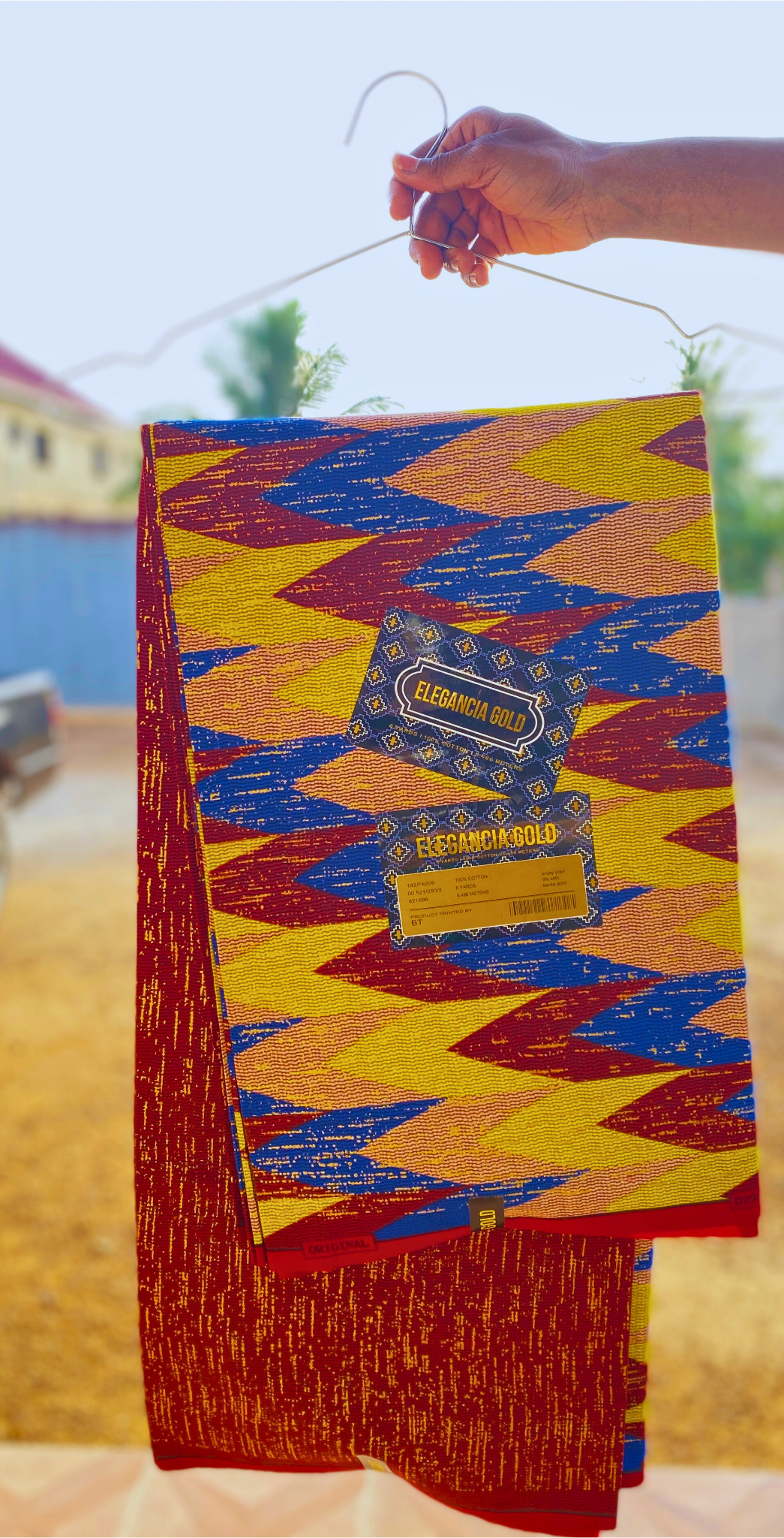 African Print Fabric - 6 Yards