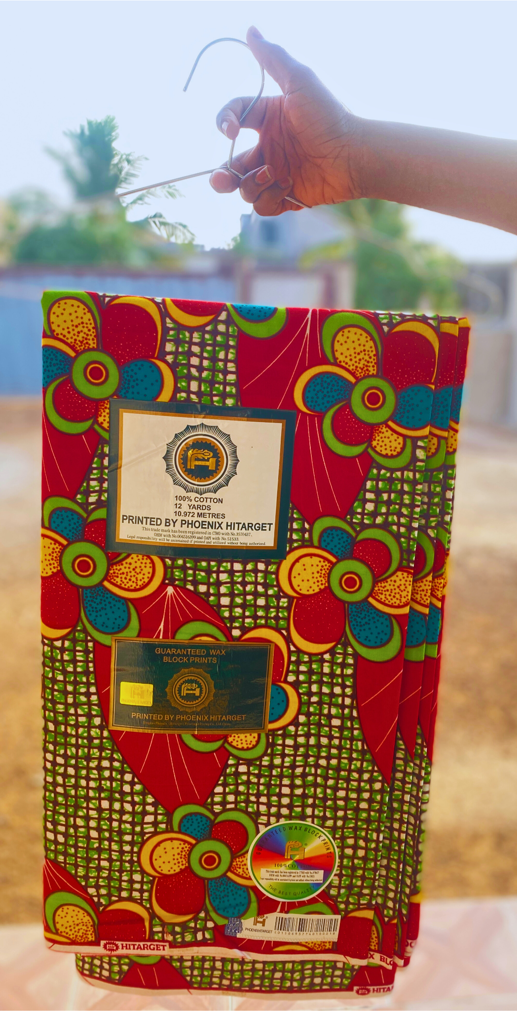 African Print Fabric - 6 Yards