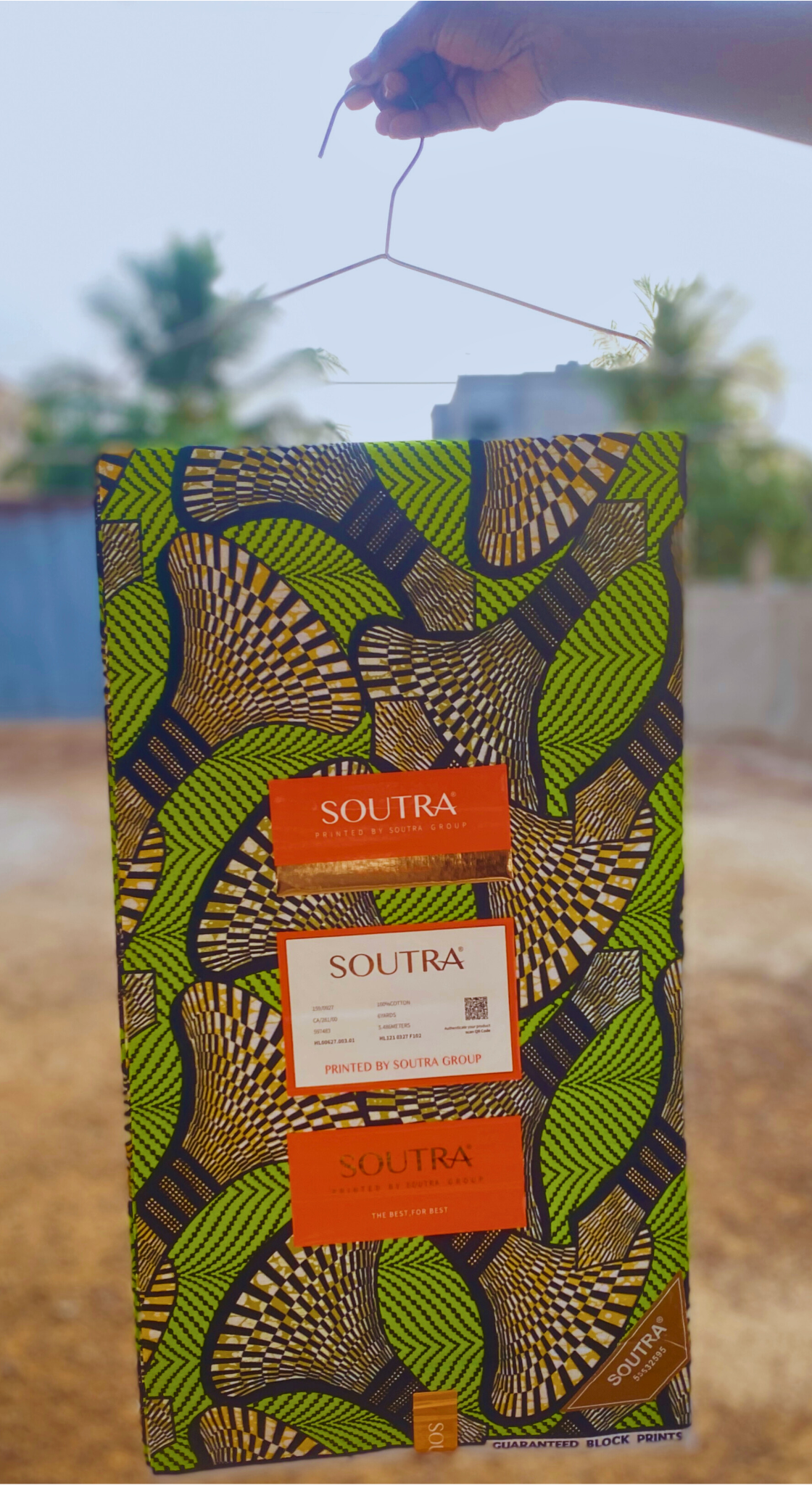 African Print Fabric - 6 Yards