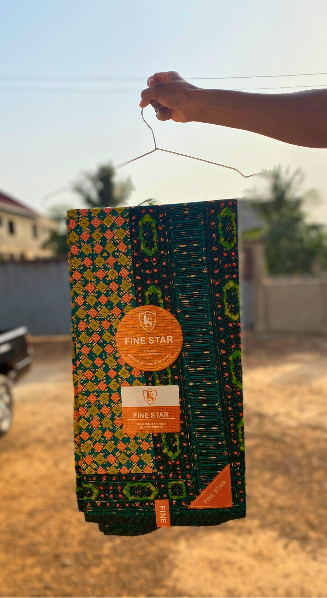 African Print Fabric - 6 Yards