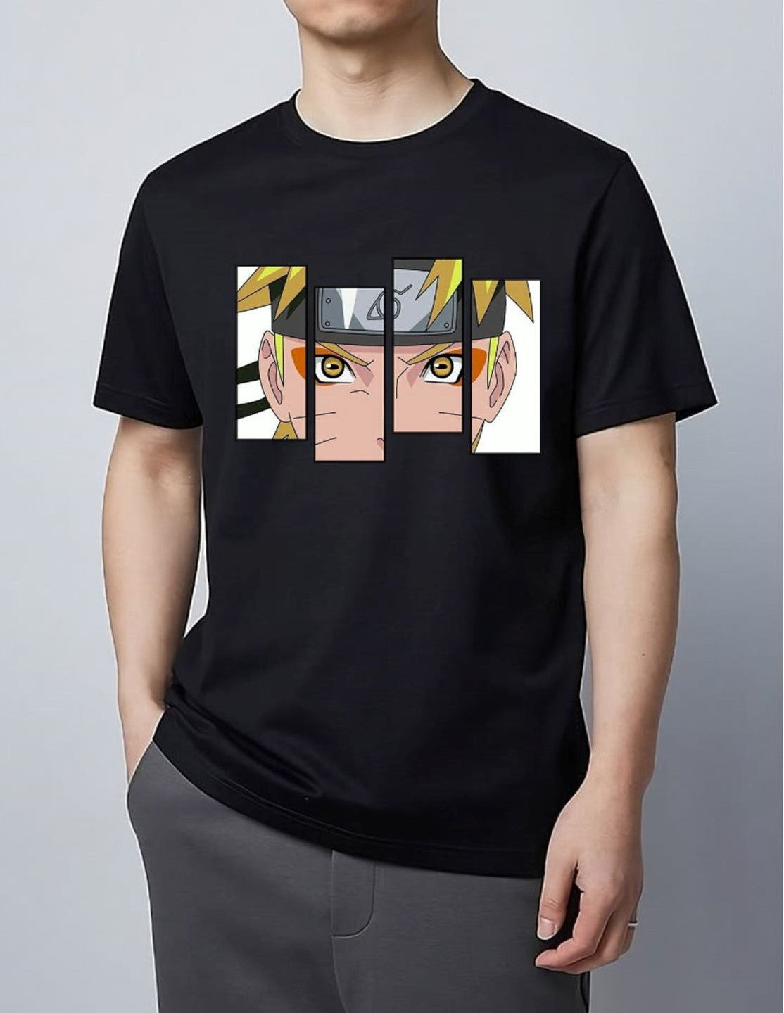 High-Quality Printed Tee - Naruto