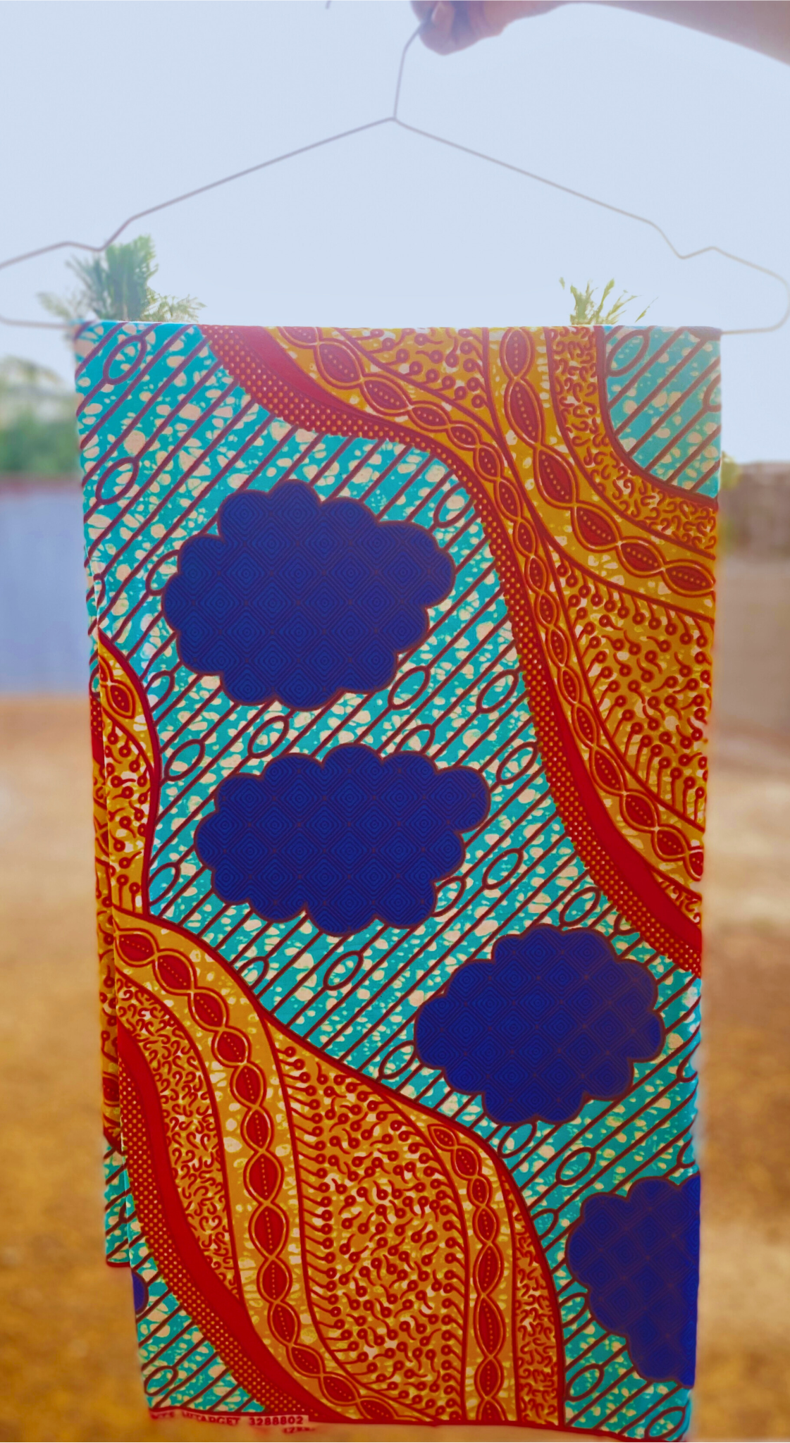 African Print Fabric - 6 Yards