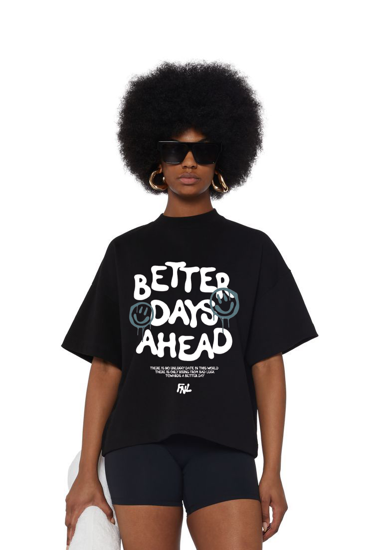 230 GSM Black T-shirt