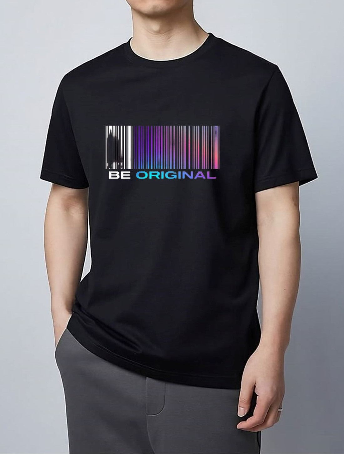 High-Quality Printed Tee - Be Original