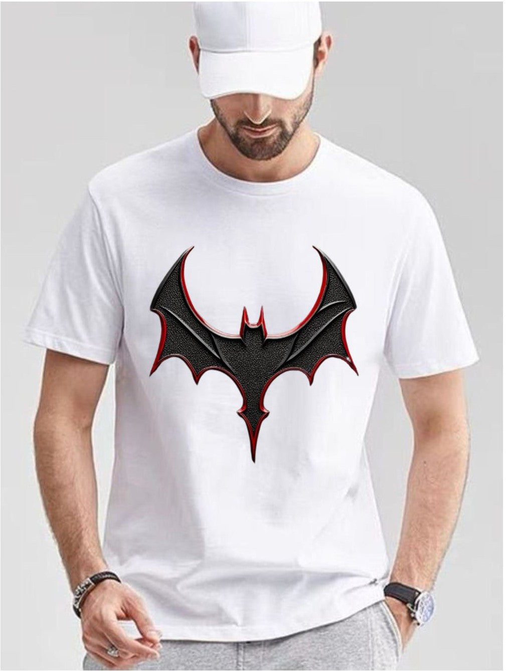 High-Quality Printed Tee - Batman