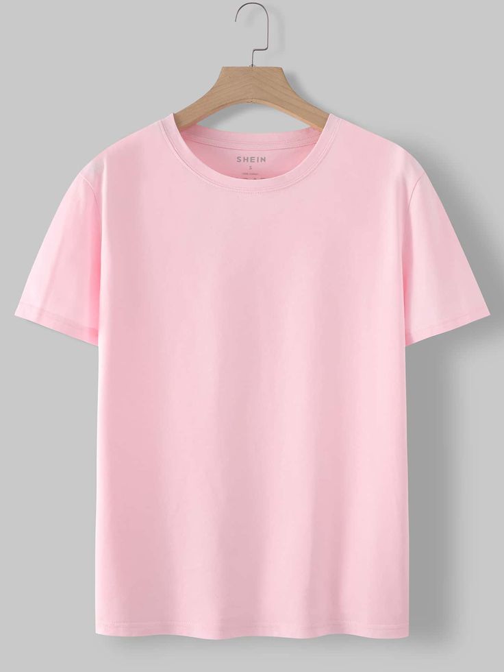 Plain T-Shirt - Pink