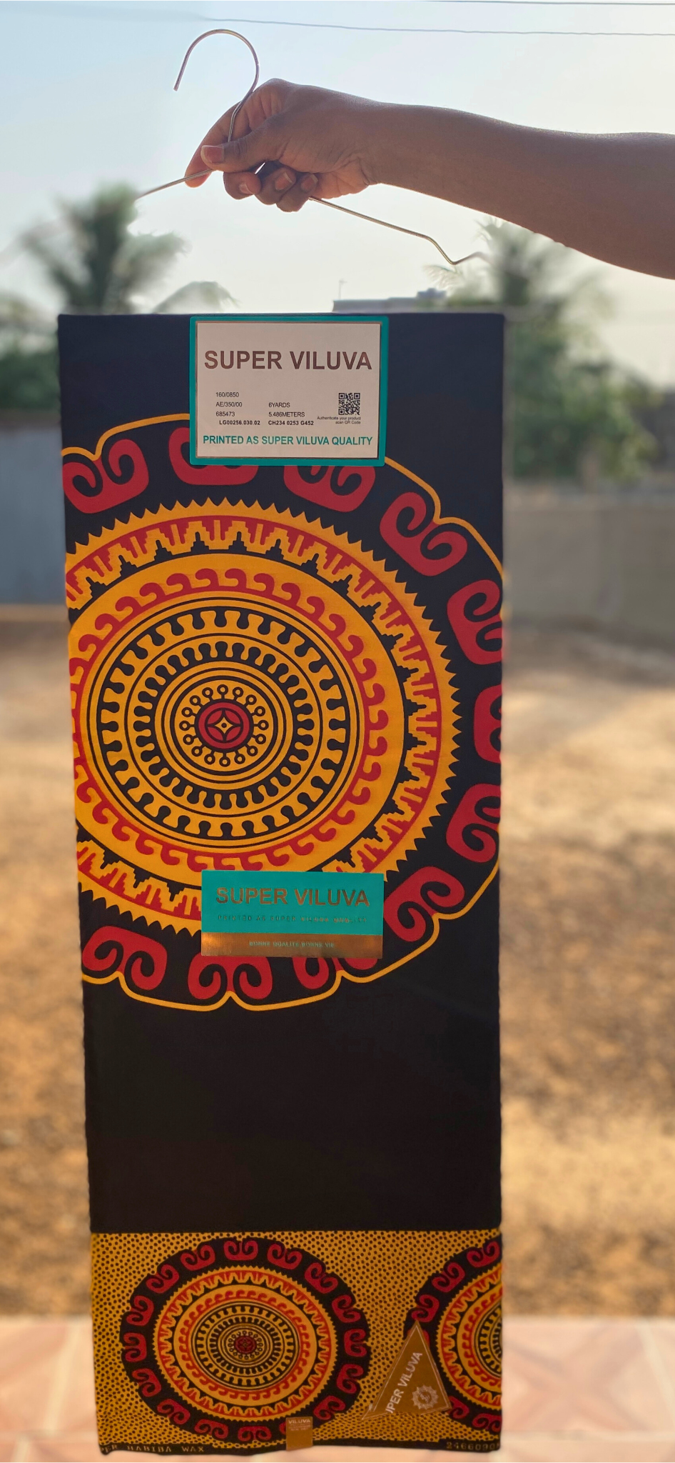 African Print Fabric - 6 Yards