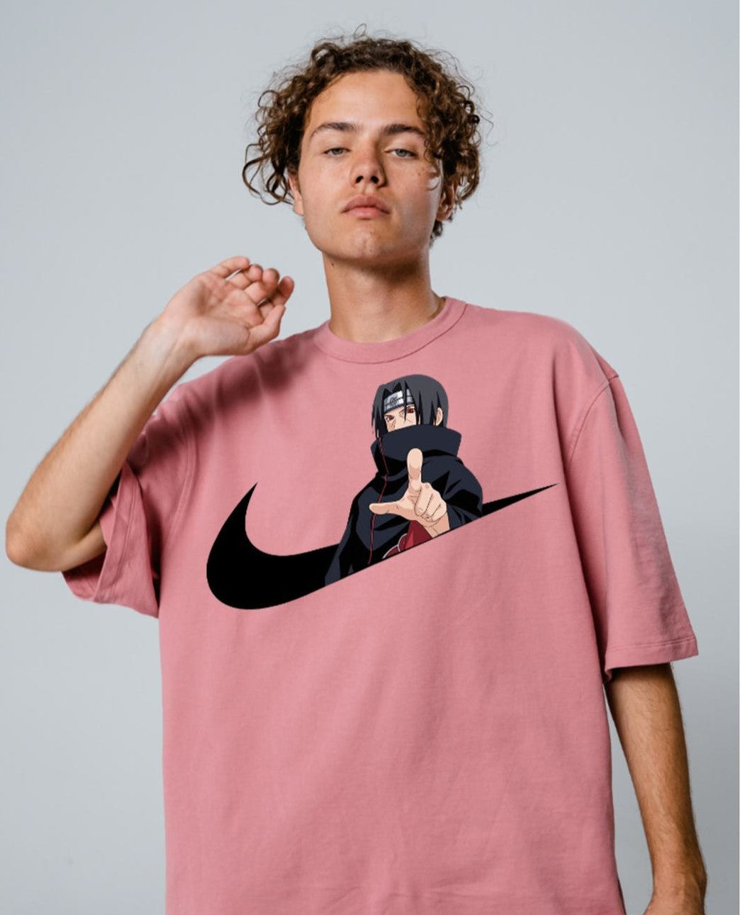 High-Quality Printed Tee - "NIKE" Itachi