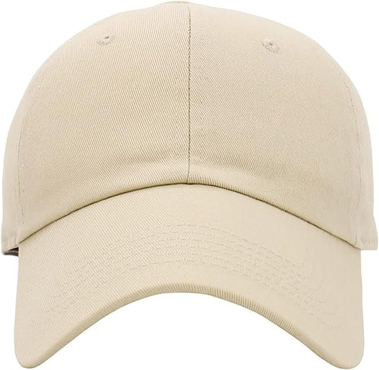 Unisex Baseball Cap - Beige