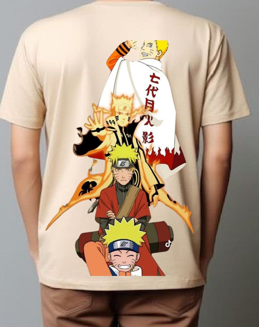 High-Quality Printed Tee - Naruto