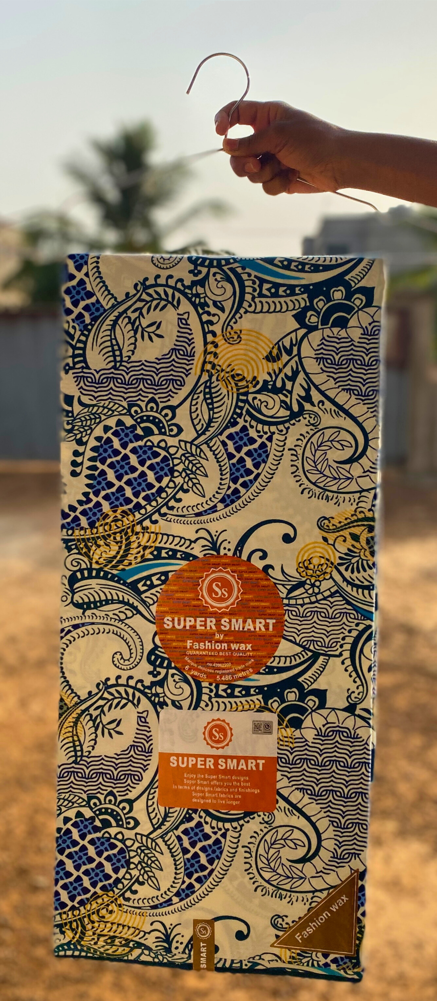 African Print Fabric - 6 Yards