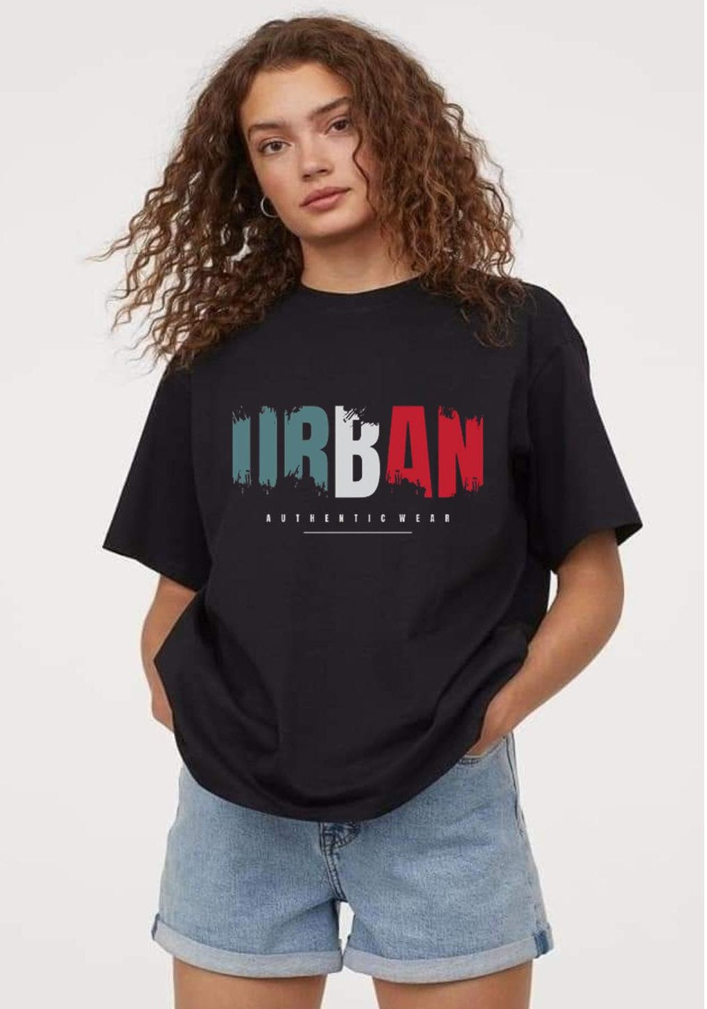 High-Quality Printed Tee - Urban