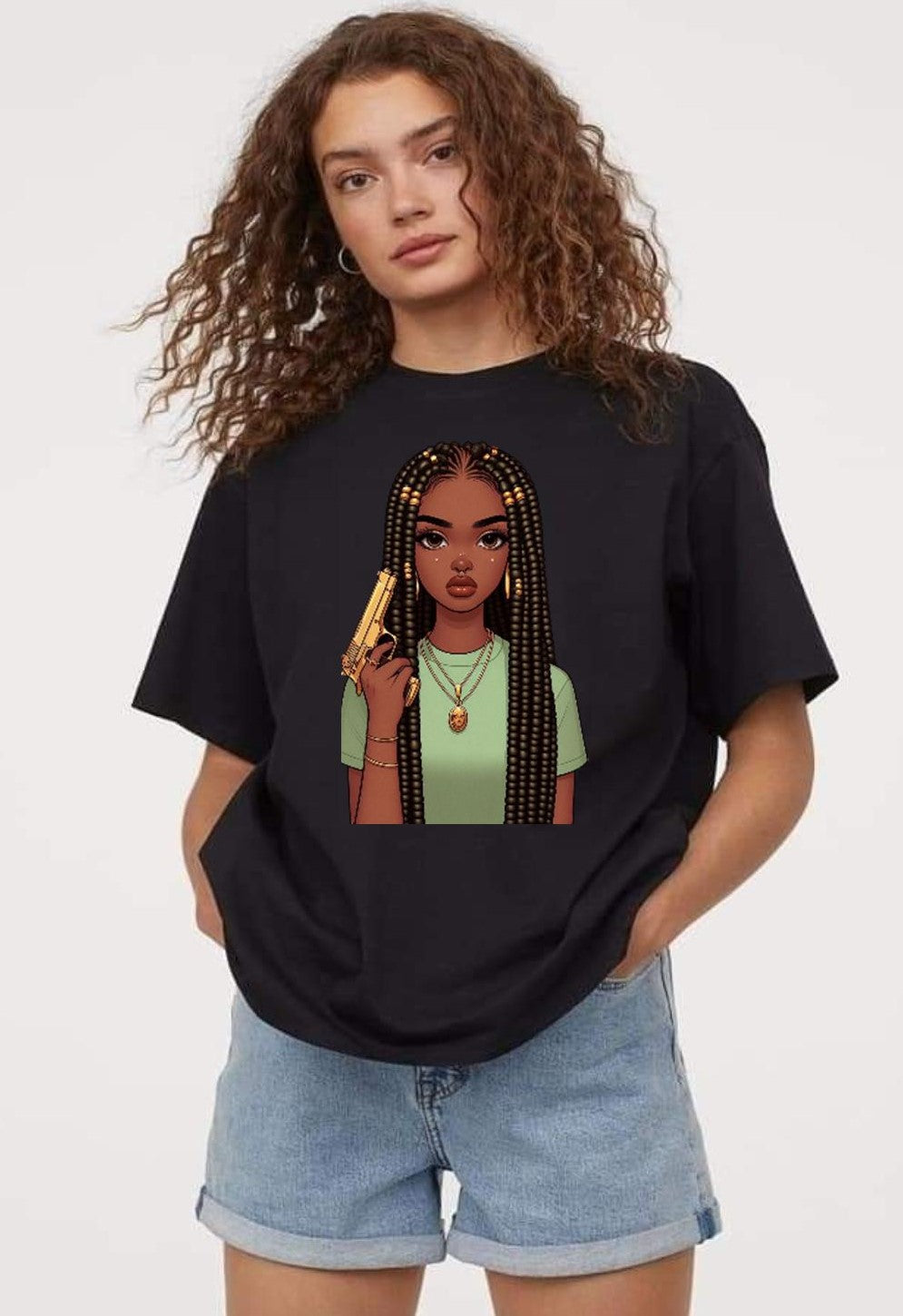 High-Quality Printed Tee