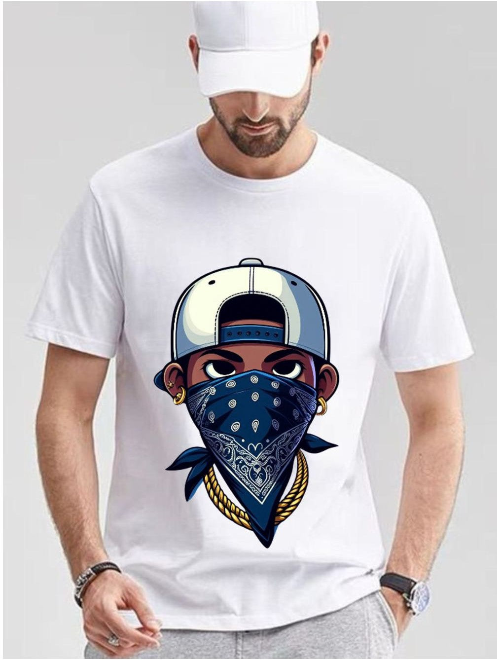 High-Quality Printed Tee