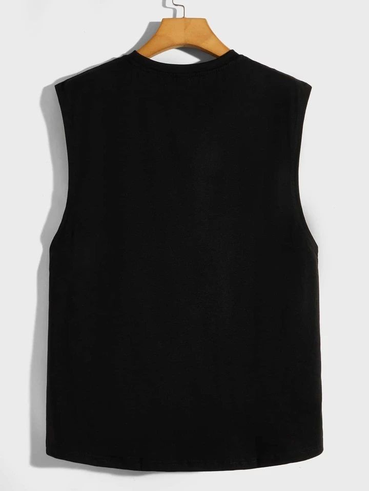 Solid Tank Top - Black