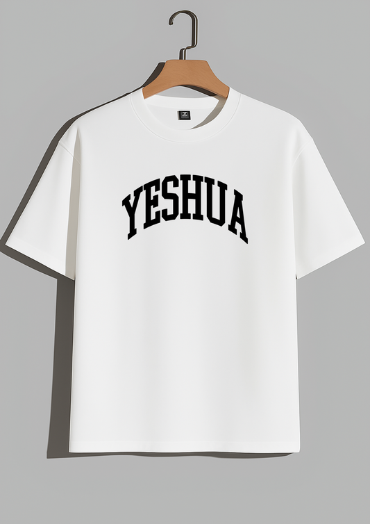 230 GSM Black "Yeshua" T-Shirt