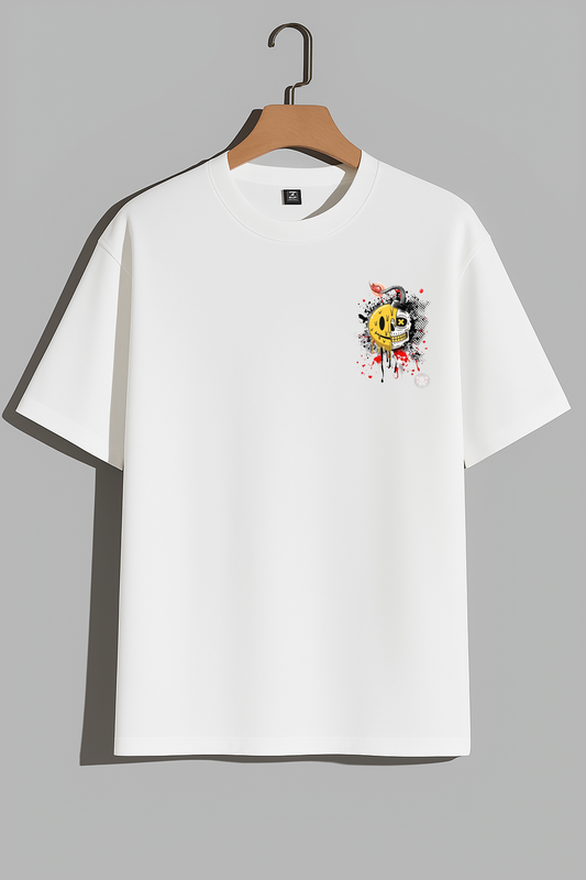 230 GSM Customized White T-Shirt