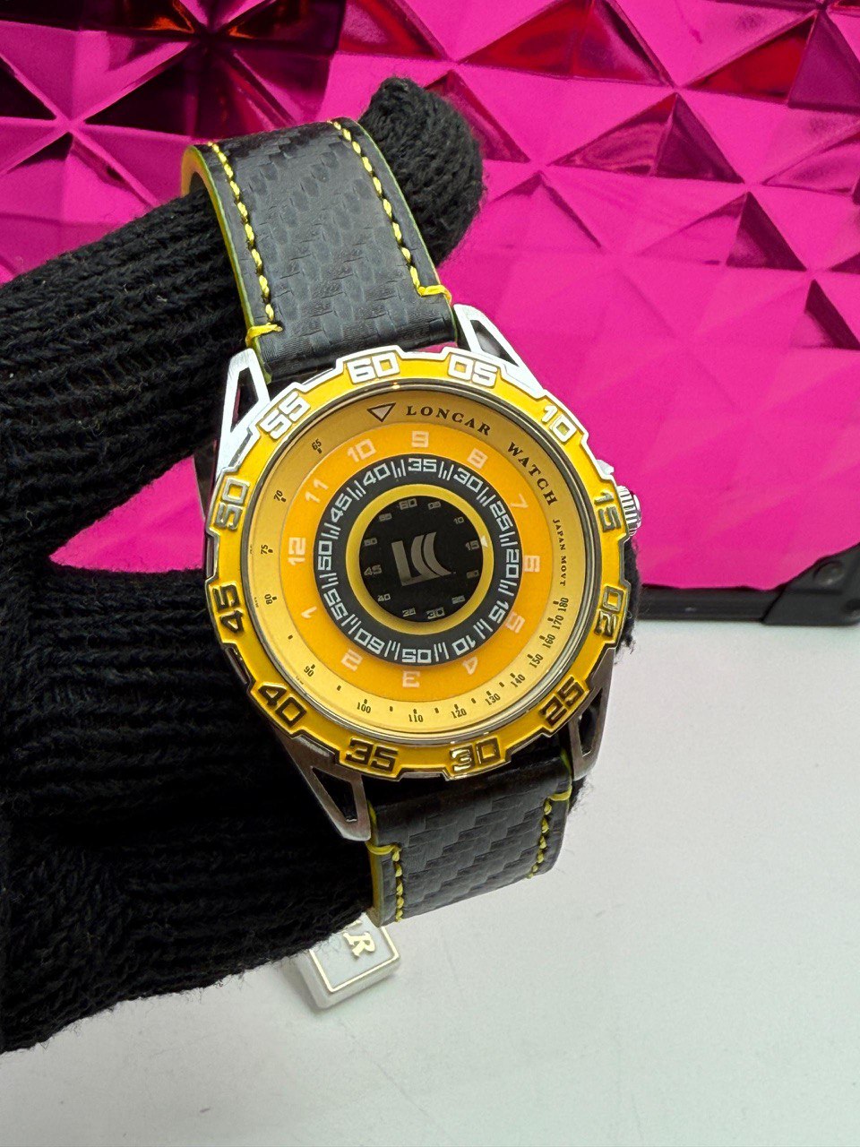 Loncar LCC Watch - Black/Yellow
