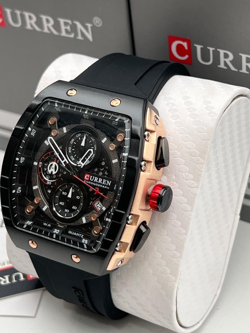 CURREN Chronograph Watch - Black