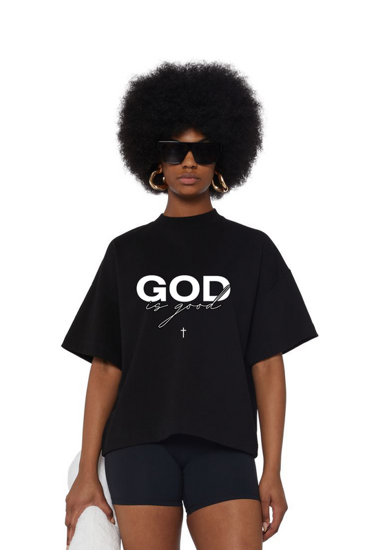 230 GSM Black T-shirt