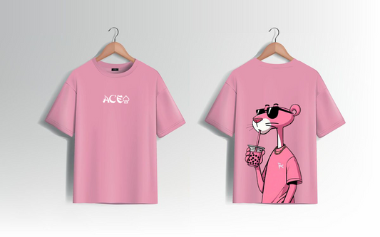 Pink Panther Graphic T-Shirt 230 GSM