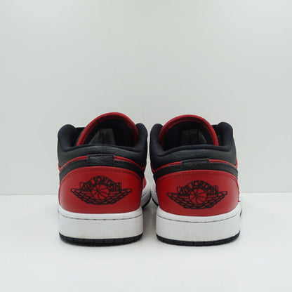 Jordan 1 Low Reverse Bred Pebbled Swoosh