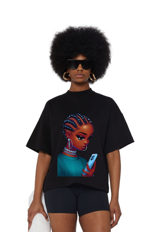 230 GSM Black T-shirt