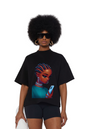 230 GSM Black T-shirt