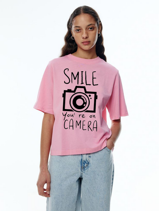 230 GSM Pink T-shirt