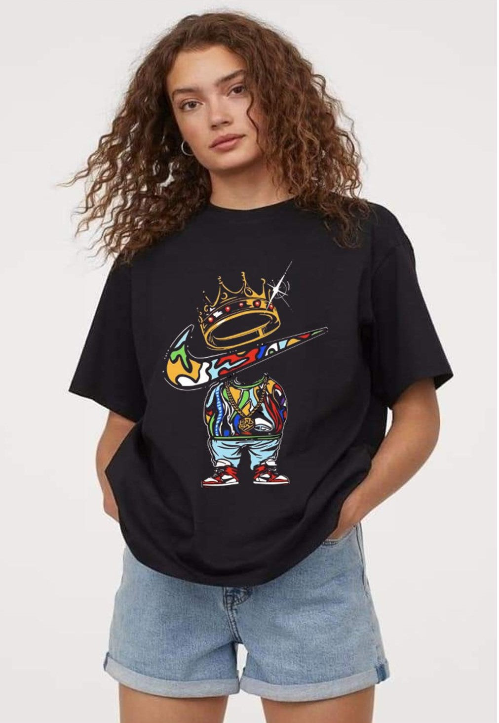 High-Quality Printed Tee - Nike