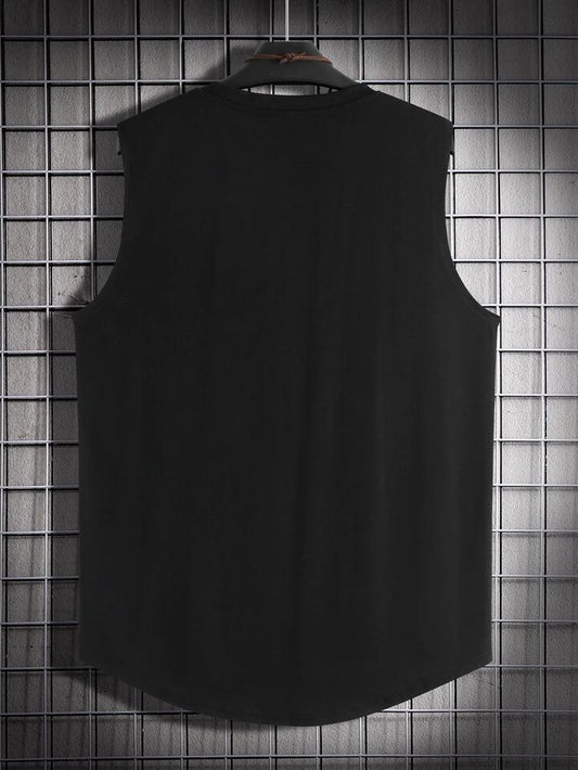 Just Do It Tank Top - Black