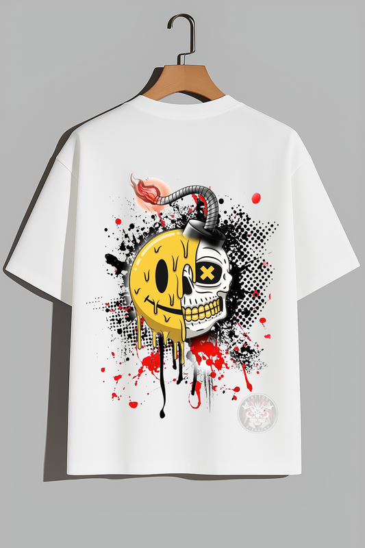 230 GSM Customized White T-Shirt