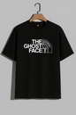 230 GSM Customized  "Ghost Face" Black T-Shirt