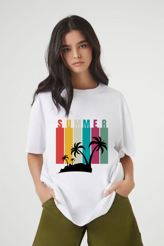 230 GSM White T-shirt